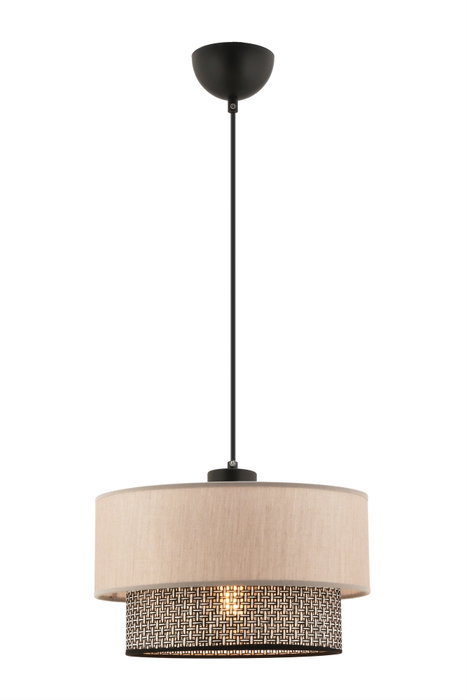 Opviq Lámpara de araña Echo Gris y Beige Opviq Lámpara de araña Echo Gris y Beige